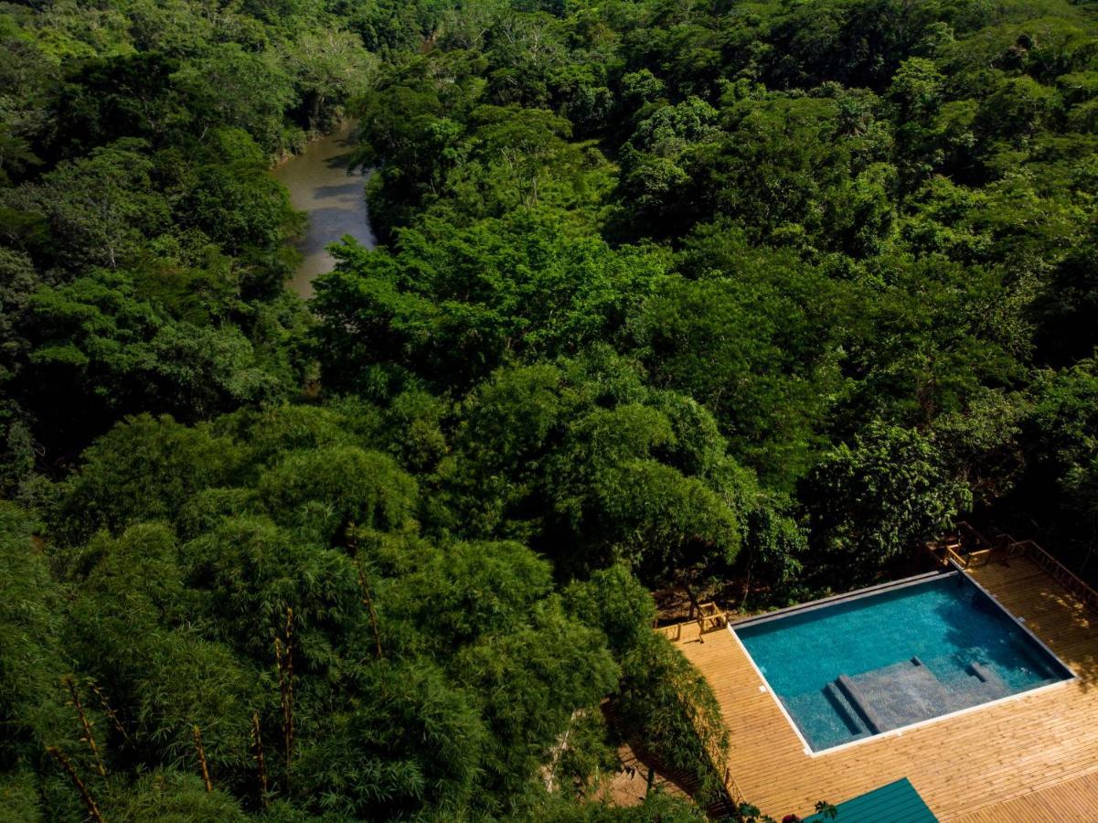Sweet Songs Jungle Lodge San Ignacio Exterior foto
